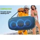 Портативна колонка Bluetooth HOPESTAR H70 RGB 80W, 12000mAh Чорна - зображення 5