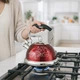 Чайник зі свистком з нержавіючої сталі 3 л A-PLUS (1238-WK) для газової та індукційної плити - зображення 2