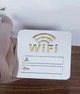 WI — FI знак акриловий квадратний срібло - изображение 2