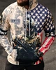 Худі Saint на флісі з принтом U.S.Army Soldier піксель розмір 2XL - зображення 5