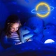 Портативный неоновый светильник-ночник "Планета" желто-синий на батарейках/USB 30.5*17.5 см - изображение 3
