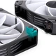Вентилятор Jonsbo ZG-120BR (3in1) Black (120mm, 500-1500RPM, 36.8dB, 4pin) (ZG-120BR Black) - изображение 5