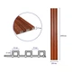 Декоративна рейка Sticker Wall SW-00003003 200х27х2900 мм дерево - зображення 3