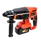 Перфоратор GTM RHC18/26BL, 18В, 2,5Дж, 0-1000об/мин 2x4Ah, кейс (RHC18/26BL) - изображение 2