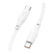 Кабель USB Hoco X93 Force 100W Type-C to Type-C Колір Бiлий - изображение 3