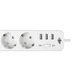 Мережевий фільтр-подовжувач LogicPower PREMIUM LPX3 3 розетки, 3 USB порти, 4m, 2200Вт - зображення 4