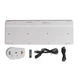 Комплект (клавиатура и мышь) A4Tech Fstyler FB2535C, BT, 2.4G, lcy White - изображение 7