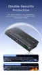 ИБП UPS 36W Docreate DC1036L/DC3016L+АКБ 10400mAh +POE, +USB, 3xDC 5/9/12V LED-Display (заменяемые АКБ 18650 4шт в комплекте) Black - изображение 9