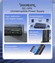 ИБП UPS 36W Docreate DC1036L/DC3016L+АКБ 10400mAh +POE, +USB, 3xDC 5/9/12V LED-Display (заменяемые АКБ 18650 4шт в комплекте) Black - изображение 15