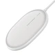 Зарядний пристрій Qi BASEUS Light Magnetic Wireless Charger (suit for IP12 with Type-C cable) 15W (WXQJ-02) white - зображення 5