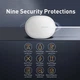 Зарядний пристрій Qi BASEUS Light Magnetic Wireless Charger (suit for IP12 with Type-C cable) 15W (WXQJ-02) white - зображення 6