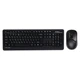 Комплект (клавиатура и мышь) A4Tech Fstyler FG1012S, 2.4G, Black - изображение 1
