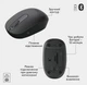 Комплект (клавиатура и мышь) Logitech MK250 Wireless Combo, BT, Graphite (920-013823) - изображение 5