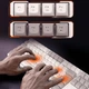 Игровая клавиатура Meetion Tri-Mode RGB Backlit Mechanical Keyboard MK14, BT5.0, 2.4G, Wired, 4000mAh, 20h, white - изображение 15