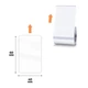 Етикетки NIIMBOT TT40*60-125 Transparent For B1, B21, B3S (A2G88318501) - изображение 2