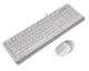 Комплект (клавиатура и мышь) A4Tech Fstyler F1010, USB, 1.5m, White - изображение 4