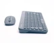 Комплект (клавиатура и мышь) A4Tech FG3200 Air2, 2.4G, Blue - изображение 4