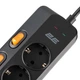 Сетевой фильтр-удлинитель 2E SP-6M-3SW-BK 3м, 6xТипF, 16A, 2xUSB-A, 1x USB-C - изображение 2