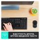 Комплект (клавіатура + миша) Logitech MK270 Wireless Combo, 2.4G (920-004518, 920-004508, 920-004509) - зображення 9