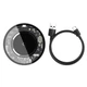 Зарядний пристрій Qi BASEUS Simple Magnetic Wireless Charger (suit for IP12) 15W (WXJK-E02) transparent-black - зображення 8