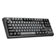 Игровая клавиатура Meetion Tri-Mode RGB Backlit Mechanical Keyboard MK14, BT5.0, 2.4G, Wired, 4000mAh, 20h, black - изображение 5