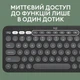Комплект (клавиатура и мышь) Logitech Pebble 2 Combo for Mac, BT, Tonal Graphite UA (920-012244) - изображение 8
