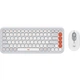 Комплект (клавиатура и мышь) Logitech POP Icon Combo Bluetooth UA Off-White (920-013141) [121101] - изображение 1
