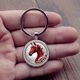 Брелок для ключей Конь 3*6 см (EG0151) - изображение 2