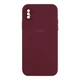 Чохол Silicone Case Square Full Camera для iPhone X/Xs 73.Plum - изображение 1
