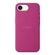 Чохол Premium Silicone Case with MagSafe для iPhone 17e/16е Fuchsia - зображення 1