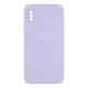 Чохол Silicone Case Full Size with Frame для iPhone X/Xs 39.Elegant Purple - изображение 1