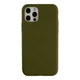 Чохол Soft Silicone Case Full Size для iPhone 12/12 Pro 45.Army Green - изображение 1
