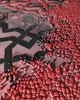 Набор из 2-х трафаретов DFA: Геометрические и квадратные узоры для декоративной штукатурки и краски 0.3-1 мм (N00208) - изображение 6