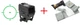 Коллиматорный прицел Holosun AEMS-PRO-X2-Green Multi-Reticle+ ПОДАРОК Бандаж Кровоостанавливающий Израильский EVERLIT - изображение 1