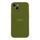 Чохол Silicone Case Full Size with Frame для iPhone 13 45.Army Green - изображение 1