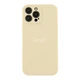 Чохол Silicone Case Full Size with Frame для iPhone 13 Pro 11.Antique White - изображение 1