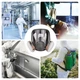 Полнолицевая маска противогаз 6800 с химическими фильтрами. - изображение 8