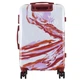 Валіза Semi Line 20" S T5654-1 White/Red Print (DAS302888) - зображення 3