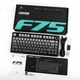 Клавіатура AULA F75 Reef Black Ігрова Безпровідна Механічна 2.4G/Bluetooth/Дротове RGB - зображення 2