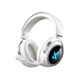 Наушники MCHOSE X9 White Беспроводная Игровая Гарнитура, Радиоканал/Bluetooth/3.5мм. Съемный Микрофон, RGB Подсветка, Обьемный звук 7.1, Автономная робота 250 Часов - изображение 2