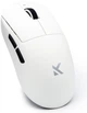 Ігрова Мишка Mchose A7 White Бездротова Трирежимна 2.4G/Bluetooth/Кабель, PAW3395, 26000 DPI, 56 грам Ультралегка - зображення 2