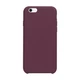 Чехол Soft Case No Logo для Apple iPhone 7 / iPhone 8 / iPhone SE (2020) Maroon - изображение 1