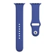 Ремінець для Apple Watch Band Silicone One-Piece Size-L 38/40/41 mm 20.Navy Blue - изображение 1