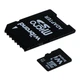 Карта MicroSDHC Wibrand память 16gb UHS-1/10 Class с адаптером Черный - изображение 1