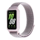 Ремінець на липучці Nylon для фітнес-браслету Samsung Galaxy Fit 3 Pink Sand - зображення 1