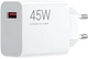 Зарядний пристрій Xiaomi 45W Turbo Charg USB-A (BHR07SLEU) White - изображение 3
