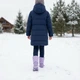 Дутики для дівчинки Кредо DD0001-8 30-31 Лавандовий - изображение 5