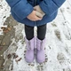 Дутики для дівчинки Кредо DD0001-8 30-31 Лавандовий - изображение 9