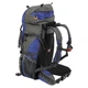 Рюкзак туристический каркасный объем 42л + 10л Deuter G70-10B размер 70х30х20см Blue-Grey - изображение 3