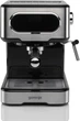 Электрическая кофеварка рожковая эспрессо объемом 1.5 л Gorenje ESCM15DBK настольная кофемашина с ручным капучинатором для молотого кофе из нержавеющей стали для кофе дома 1100 Вт Серебристый с черным - изображение 6